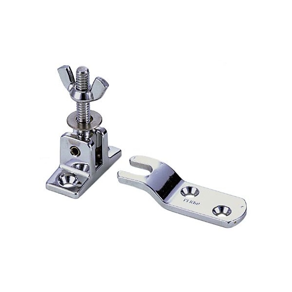 Perko 0697DP0CHR Chrome-Plated Hatch Fastener/Windshield Keeper - 1.5" Bolt Length